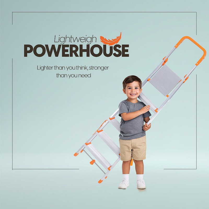 Hand On Ladder Price History of ProHome 5 step Railing Ladder for Household use ...