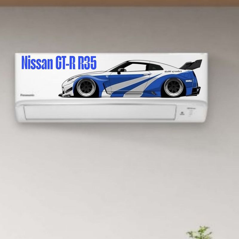 DEEYA CREATION 24 inch Nissan GT-R R35 Wall Sticker - Image 6
