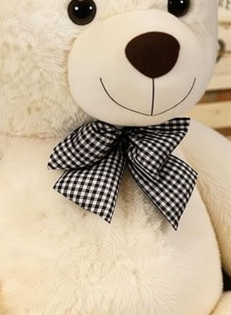 Plushie 4 Foot Cream Teddy Bear - Image 5