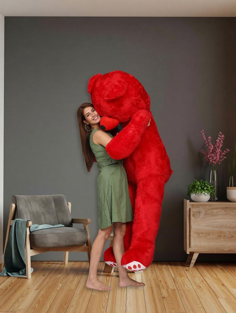 Osjs 4 feet Soft Huggable Teddy Bear - Image 3