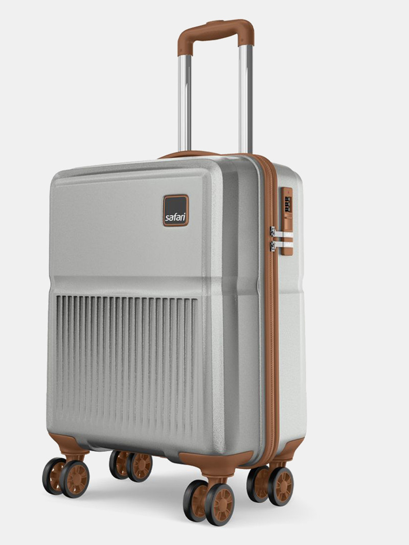 Safari SAFARI Small Cabin Suitcase (55 cm) 8 Wheels - Auris - Silver