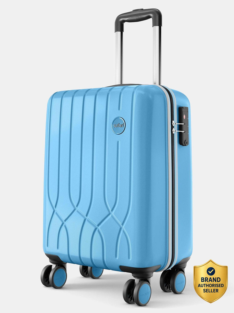SAFARI Small Cabin Suitcase (56 cm) 8 Wheels - Grandeur Neo 56 - Blue