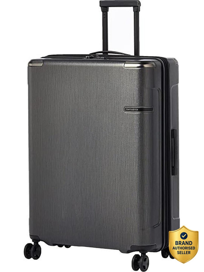 Samsonite SAMSONITE SAM EVOA SP75/28 EXP-BRSD BLK Expandable Check-in Suitcase 4 Wheels - 30 inch