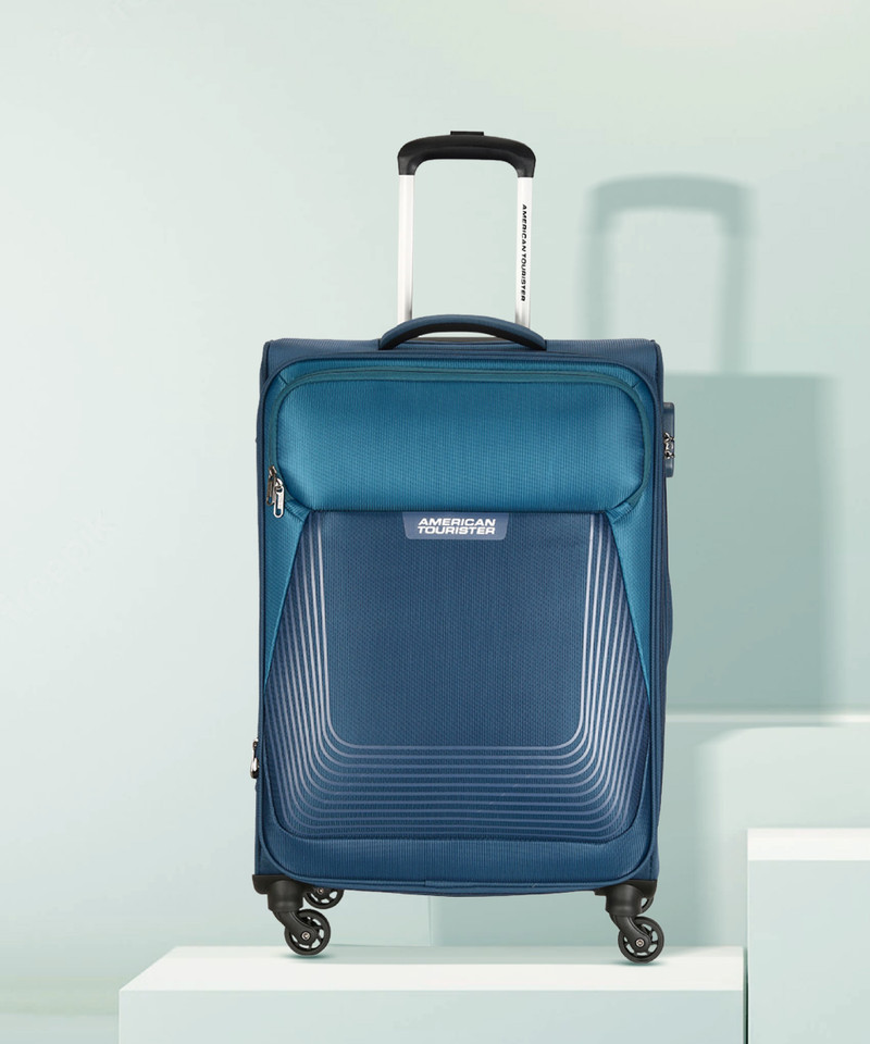 American Tourister AMERICAN TOURISTER Medium Check-in Suitcase (69.5 cm) 4 Wheels - AMT SOUTHSIDE LITE sp 69 MD.BLU - Blue
