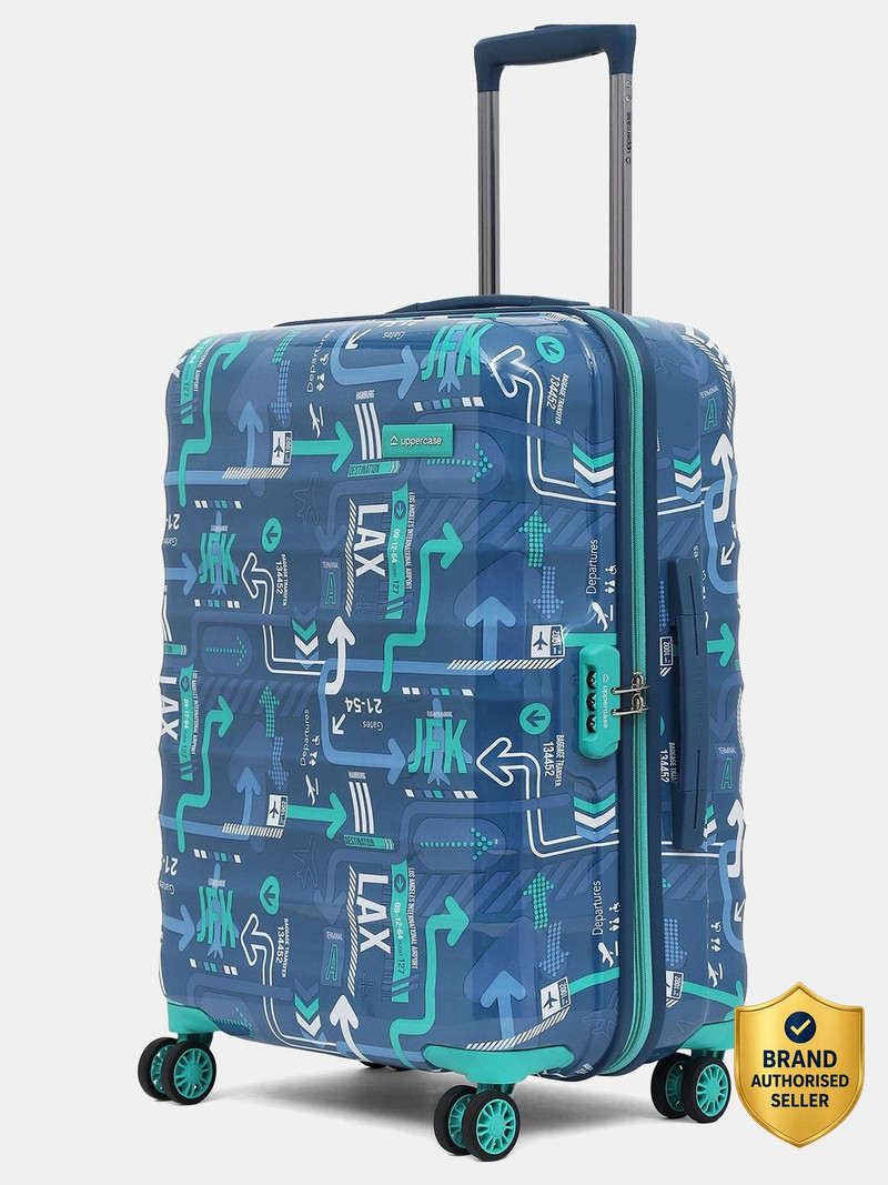 Uppercase Medium Check-in 66cm Hardsided Trolley Bag Check-in Suitcase 8 Wheels - 26 Inch
