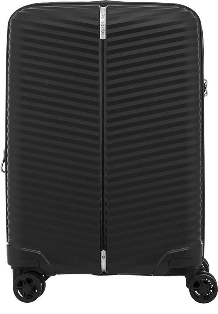 Samsonite SAMSONITE Small Cabin Suitcase (55 cm) 8 Wheels - SAM VARRO SP5520 EXP-BLACK - Black