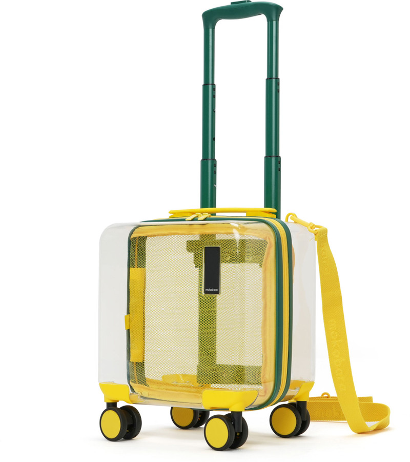 Mokobara Mokobara Small Cabin Suitcase (38 cm) 8 Wheels - The Moko Blocks - Multicolor