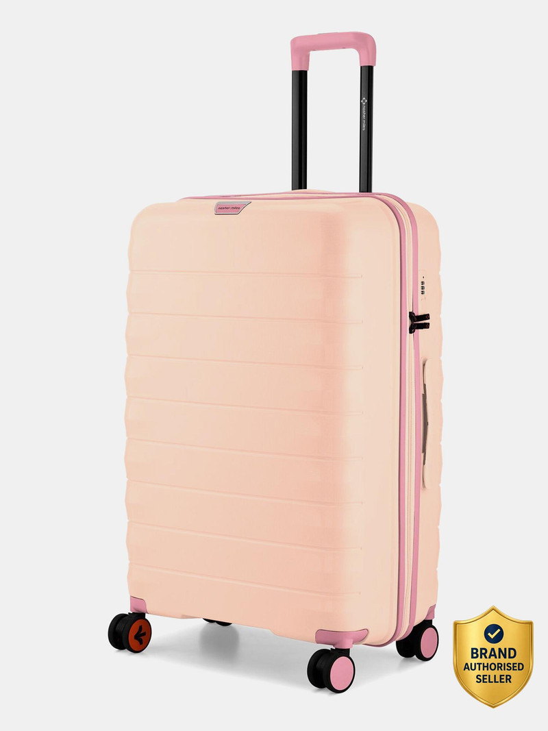 Nasher Miles NASHER MILES Salzburg Hard-Sided Polypropylene Check-in Luggage 24inch Trolley Bag for Travel Check-in Suitcase 8 Wheels - 24 inch