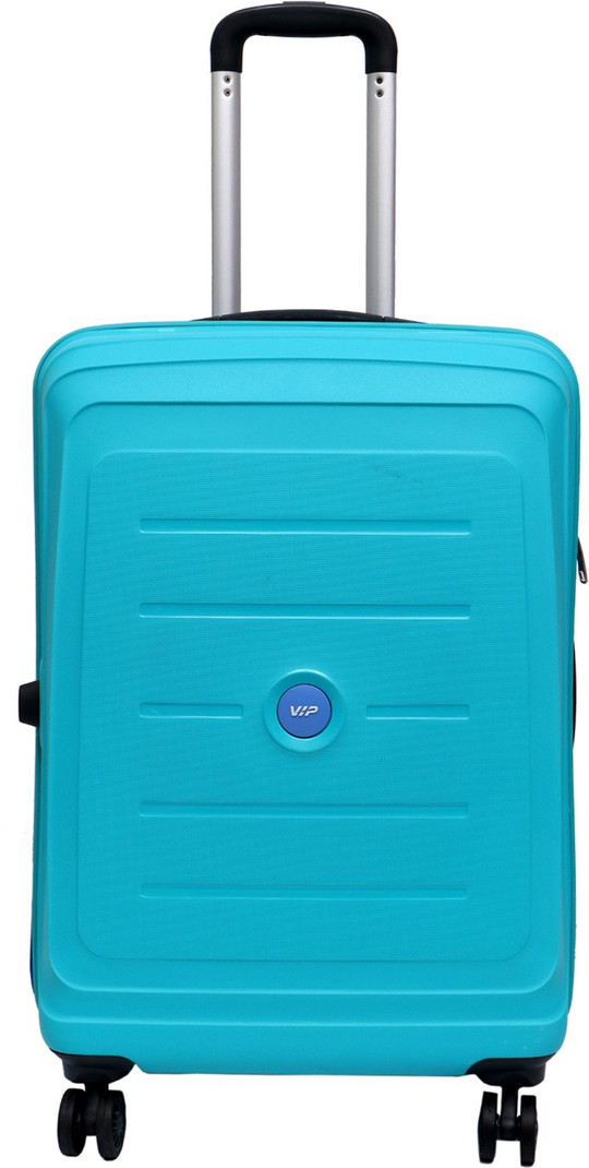 VIP VIP Small Cabin Suitcase (55 cm) 4 Wheels - SMALL CABIN SIZE 8 WHEELS UNBREAKABLE TROLLEY BAG 55 CM - Teal