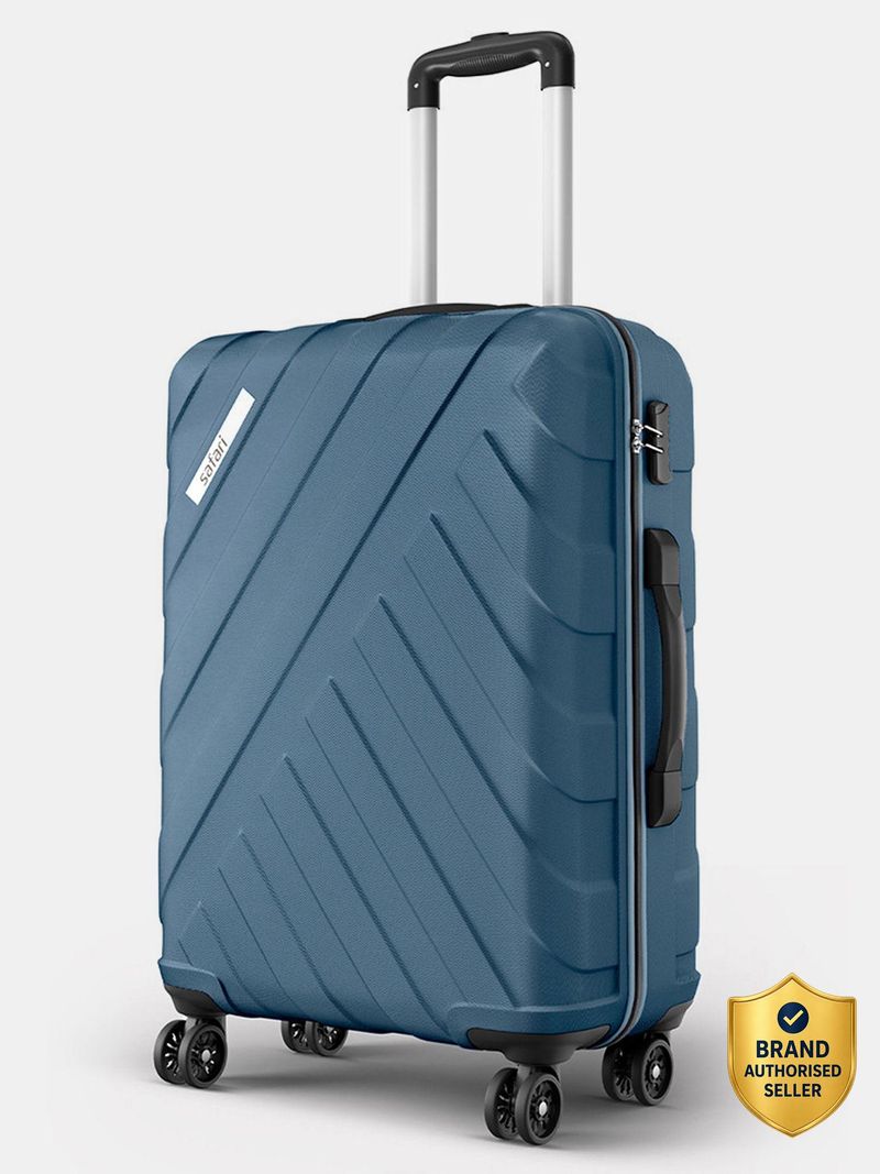 SAFARI Medium Check-in Suitcase (65 cm) 8 Wheels - Voro - Blue