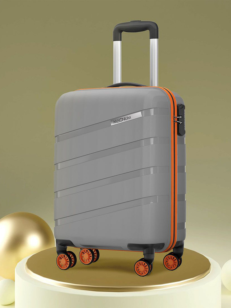 Safari Magnum by Safari Small Cabin Suitcase (55 cm) 8 Wheels - Magnum Evolix 55 - Grey
