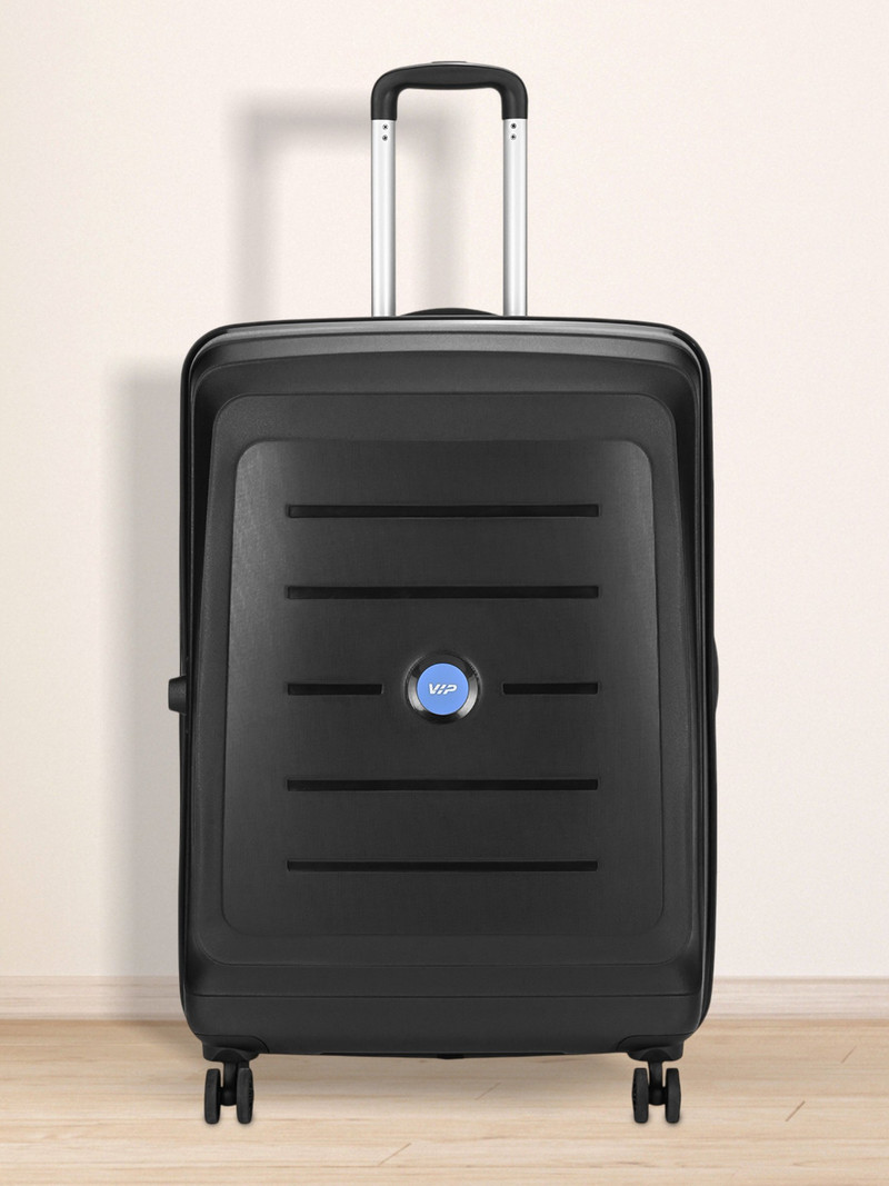 VIP VIP Large Check-in Suitcase (76 cm) 8 Wheels - CORSA STROLLY 76 360 JET BLACK - Black