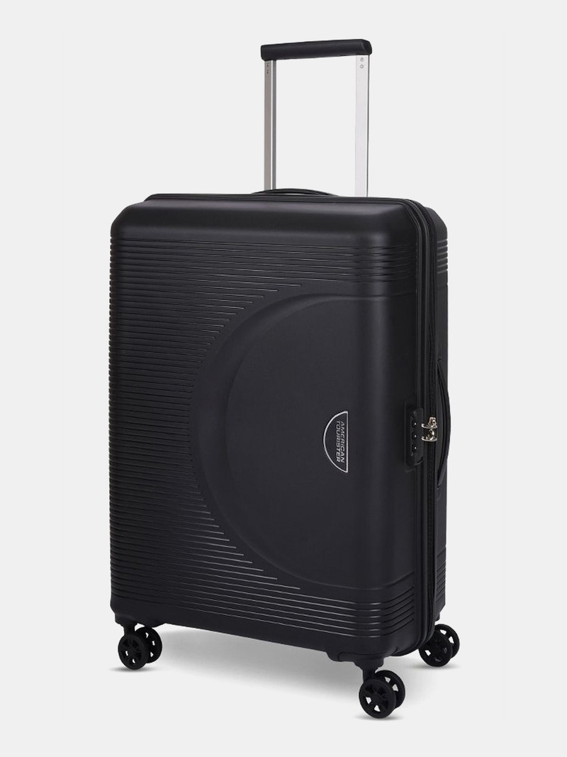 American Tourister AMERICAN TOURISTER Medium Check-in Suitcase (68 cm) 8 Wheels - Combination Lock-Hemis - Black