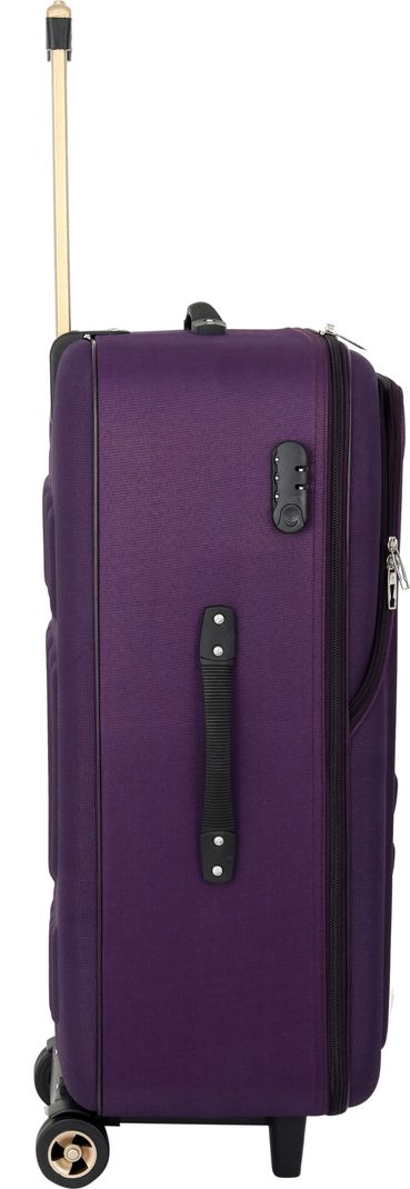STUNNERZ Large Check-in Suitcase 2 Wheels - Purple - Image 5