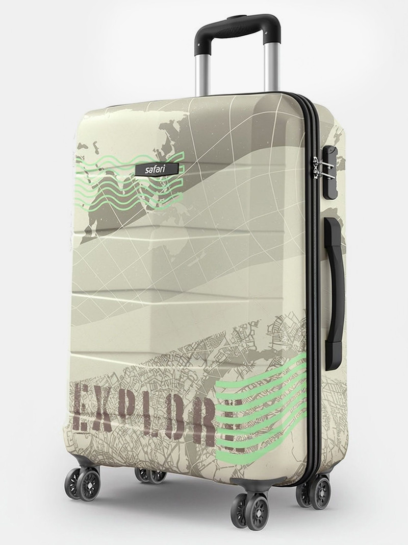 Safari SAFARI Large Check-in Suitcase (76 cm) 4 Wheels - Explore Neo 77 4W - Khaki