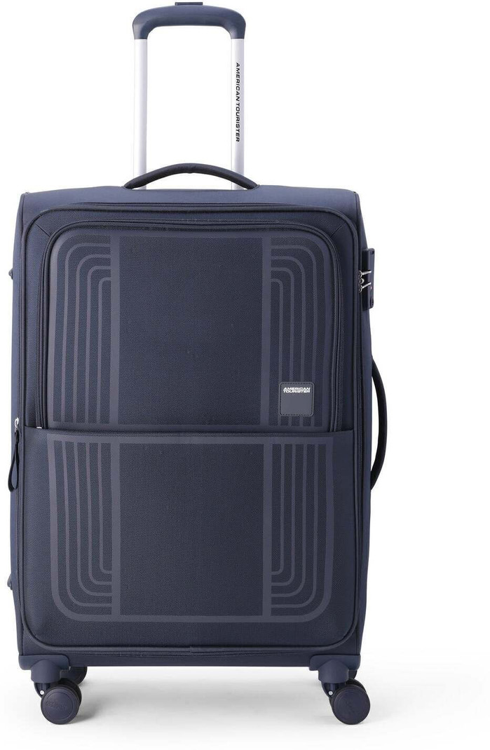 American Tourister AMERICAN TOURISTER Small Check-in Suitcase (59 cm) 8 Wheels - BERN+ - Black