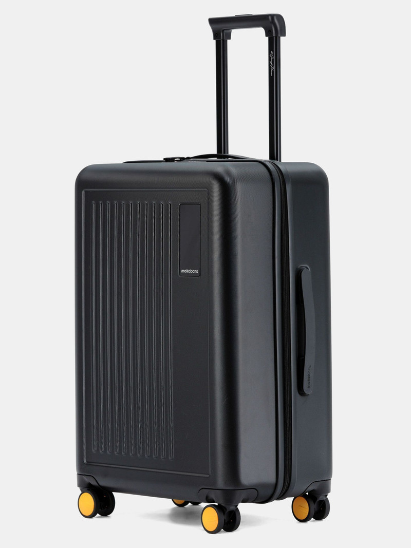 Mokobara Mokobara Medium Check-in Suitcase (64 cm) 8 Wheels - The Transit Check-in 2.0 - Black