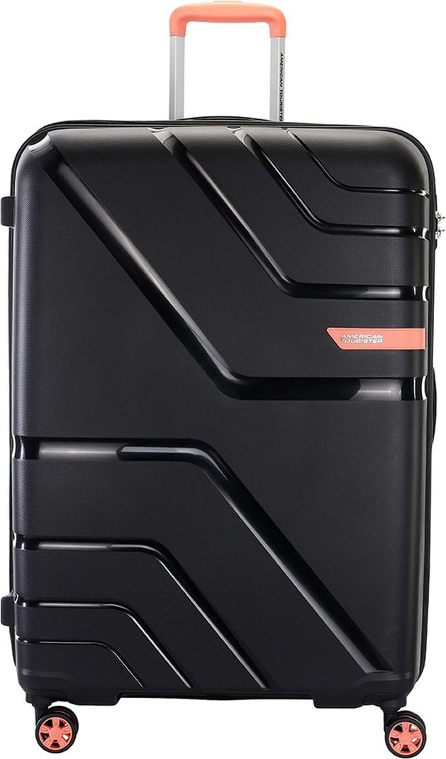American Tourister AMERICAN TOURISTER Large Check-in Suitcase (79 cm) 8 Wheels - UPLAND SPORT - Black