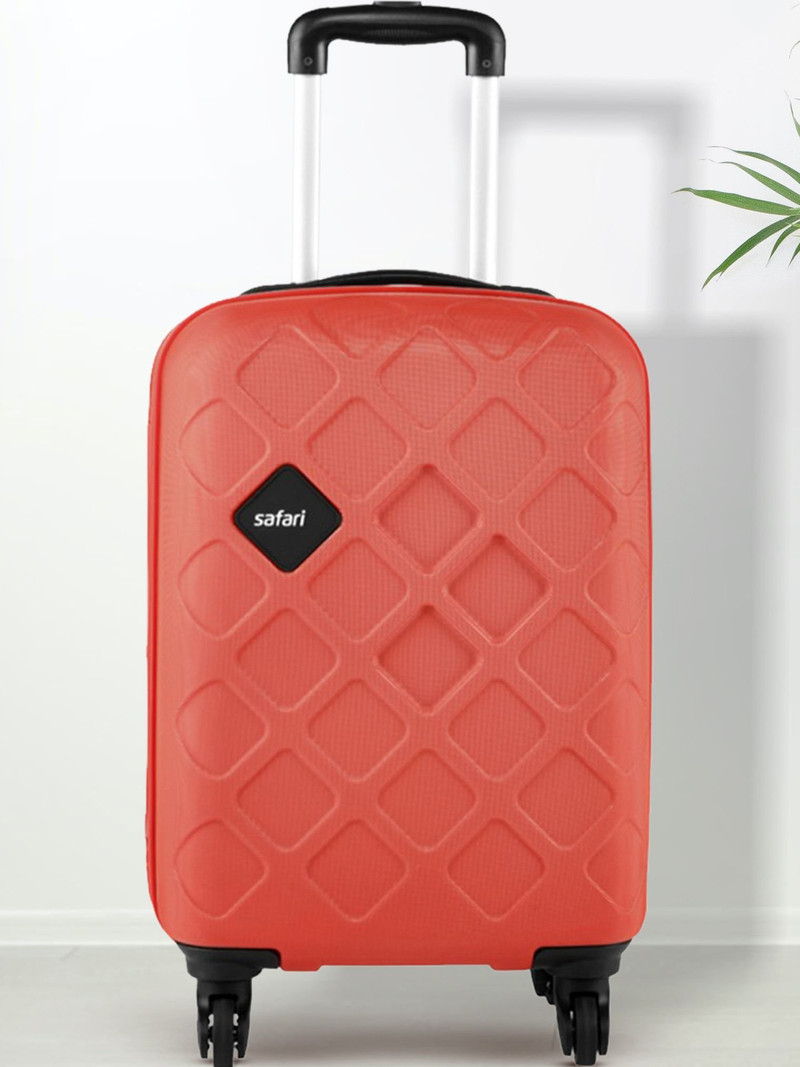 Safari SAFARI Small Cabin Suitcase (56 cm) 4 Wheels - MOSAIC 55 - Red