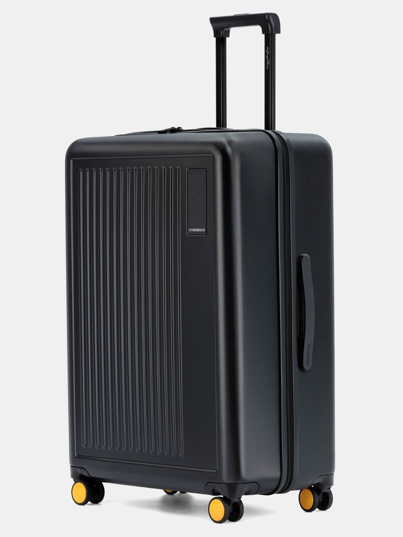 Mokobara Mokobara Large Check-in Suitcase (74 cm) 8 Wheels - The Transit Check-in Large 2.0 - Black, Silver
