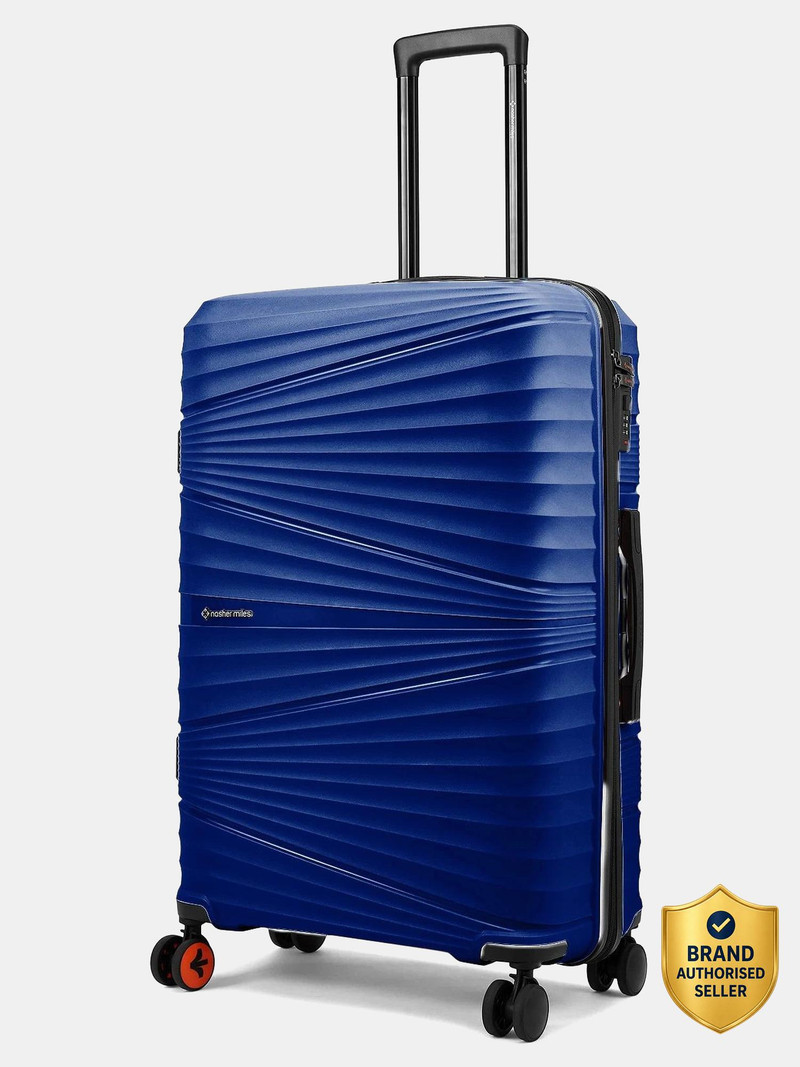 Nasher Miles NASHER MILES Mumbai Hard-Sided Polypropylene Shell 28 inch Trolley Bag for Travel Check-in Suitcase 8 Wheels - 28 inch