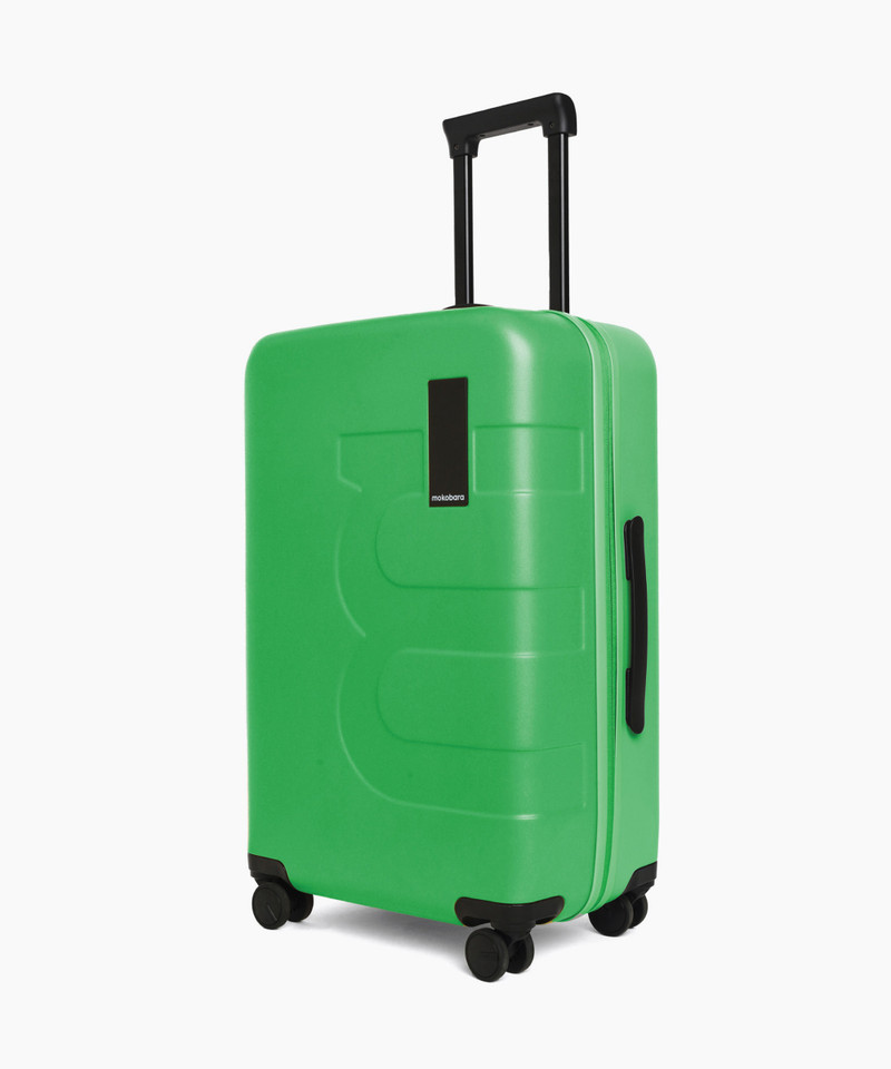 Mokobara Mokobara Medium Check-in Suitcase (67 cm) 8 Wheels - The Em Check-In Luggage - Green, White