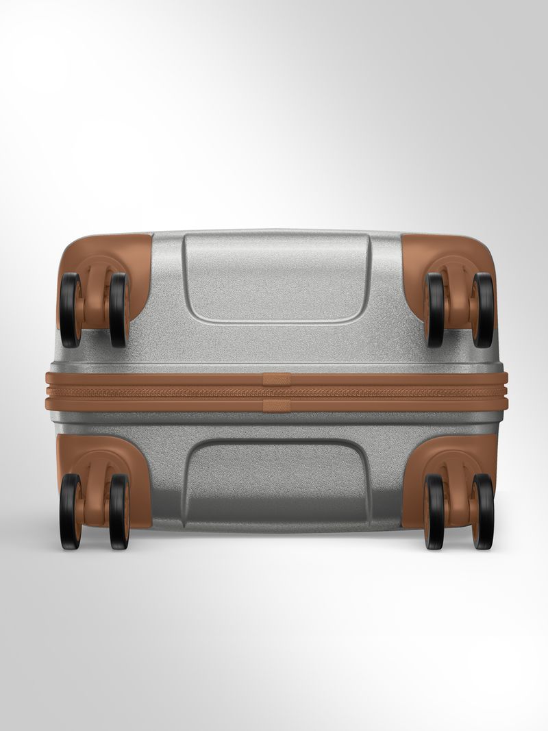 SAFARI Medium Check-in Suitcase 65 cm 8 Wheels Silver - Image 6