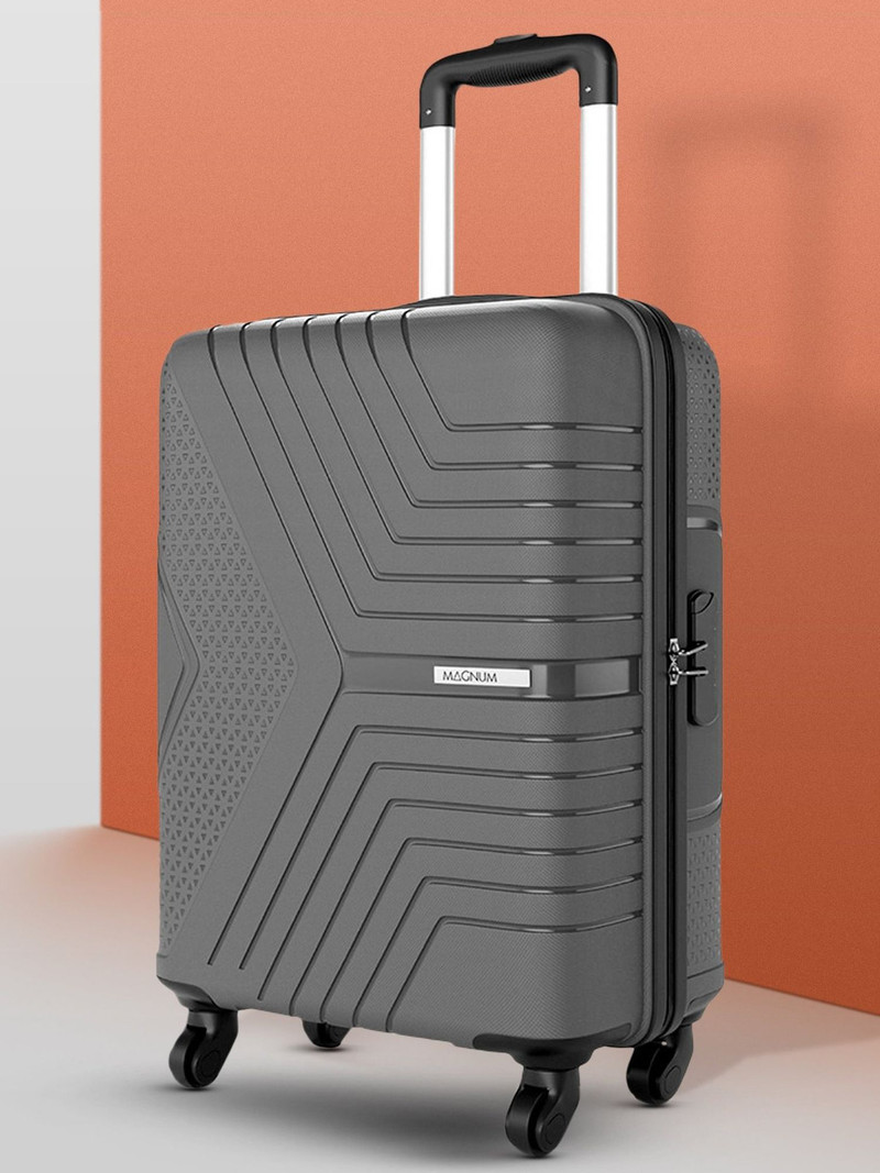 Safari Magnum by Safari Small Cabin Suitcase (55 cm) 4 Wheels - Magnum Zeno 55 - Grey