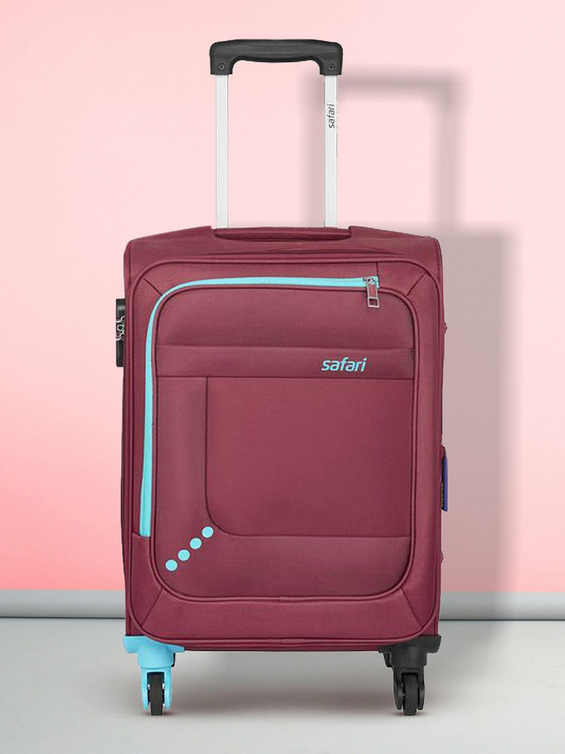 Safari SAFARI Small Cabin Suitcase (57 cm) 4 Wheels - STAR 55 4W - Red