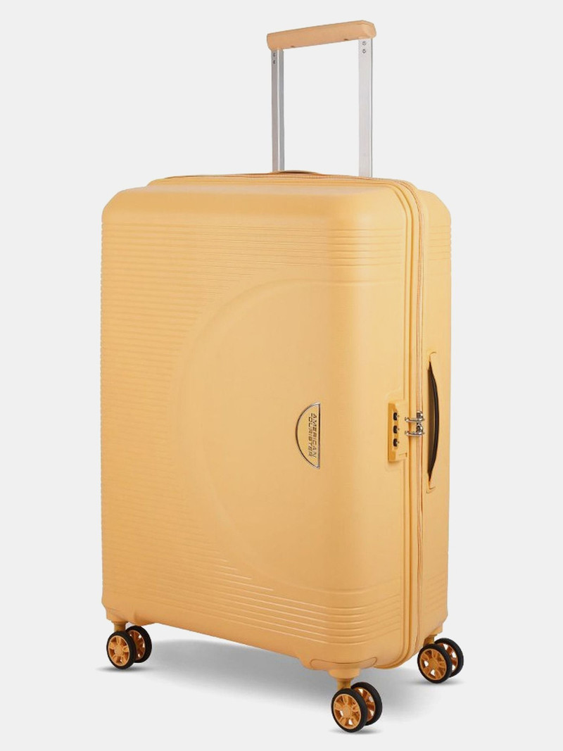 American Tourister AMERICAN TOURISTER Medium Check-in Suitcase (68 cm) 8 Wheels - Combination Lock-Hemis - Yellow
