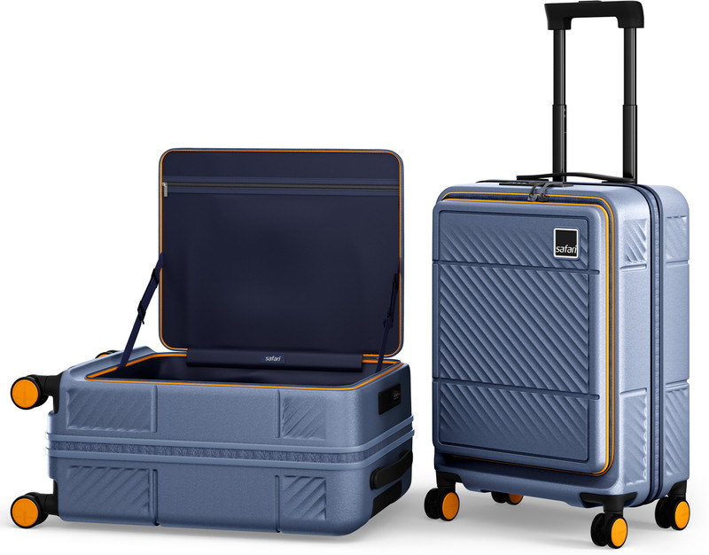 Safari SAFARI Small Cabin Suitcase (56 cm) 8 Wheels - NOX - Blue