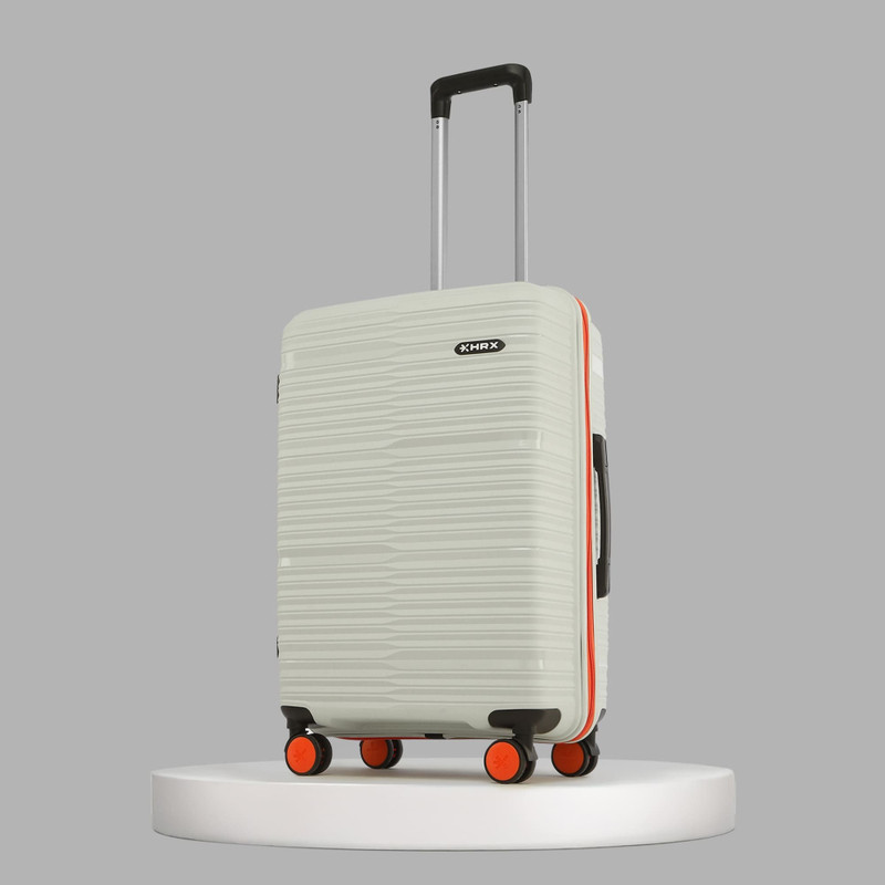 HRX HRX Medium Check-in Suitcase (65 cm) 8 Wheels - Zanzibar - Silver