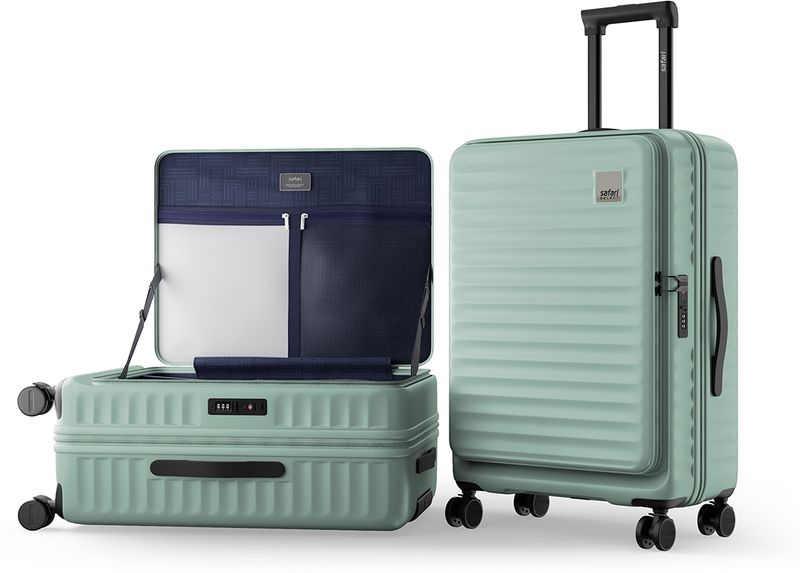 Safari SAFARI Check-in Suitcase (78.5 cm) 8 Wheels - Froniq 79 - Green