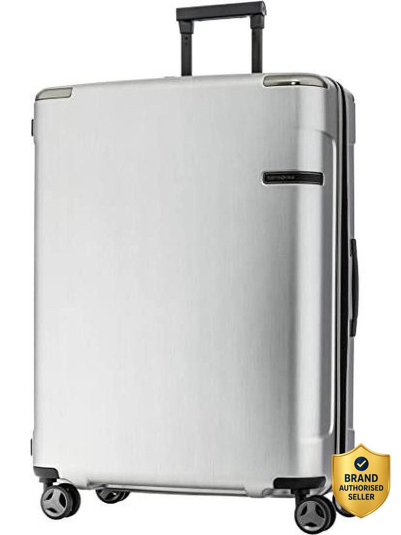 Samsonite SAMSONITE SAM EVOA SP75/28 EXP-BRSD SLVR Expandable Check-in Suitcase 4 Wheels - 30 inch