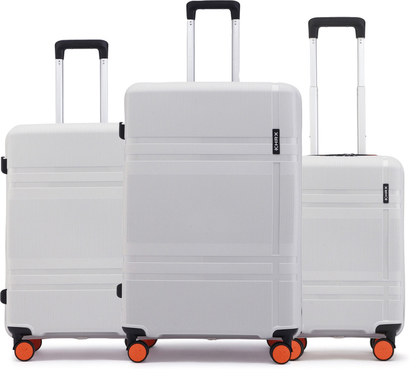 HRX HRX Hard Body Set of 3 Luggage 8 Wheels - Helium