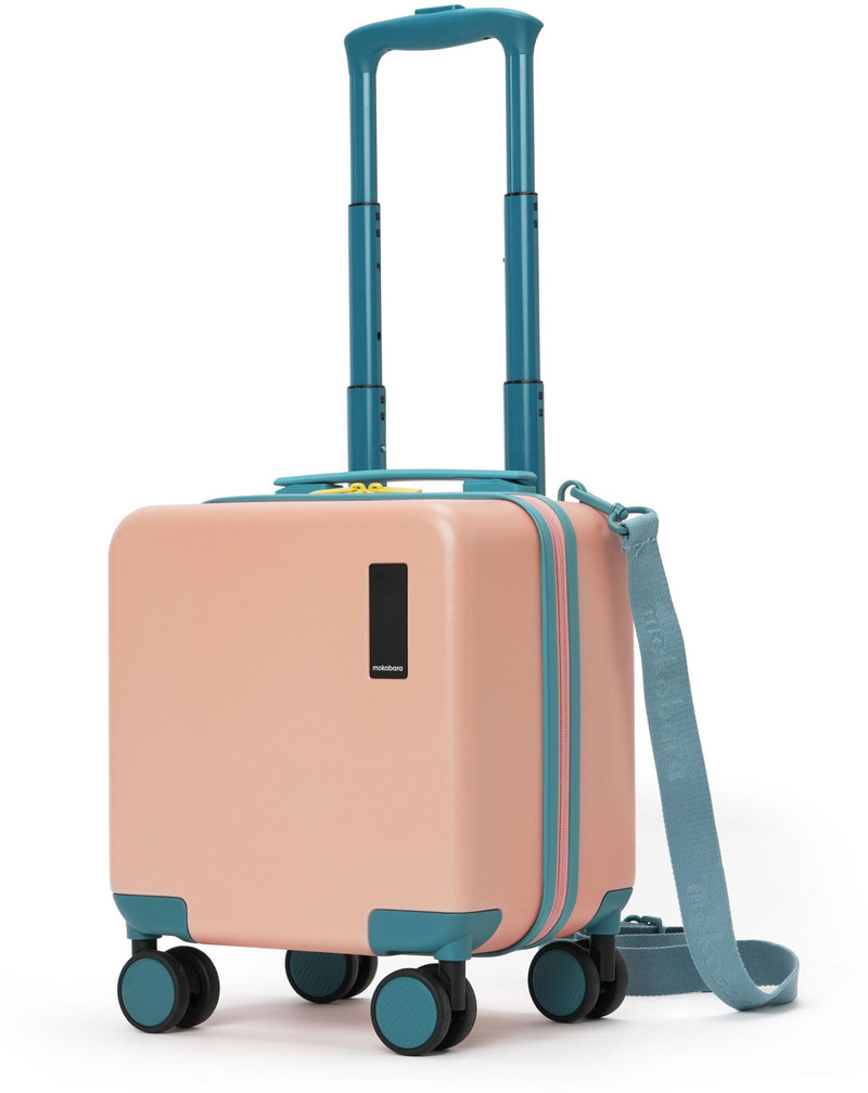 Mokobara Mokobara Small Cabin Suitcase (38 cm) 8 Wheels - The Moko Blocks - Pink, Green