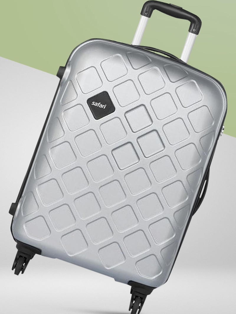 Safari SAFARI Large Check-in Suitcase (77 cm) 4 Wheels - MOSAIC 77 - Silver