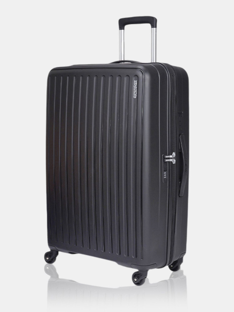 American Tourister AMERICAN TOURISTER Check-in Suitcase (76.5 cm) 4 Wheels - Combination Lock-Brandon Nxt - Black