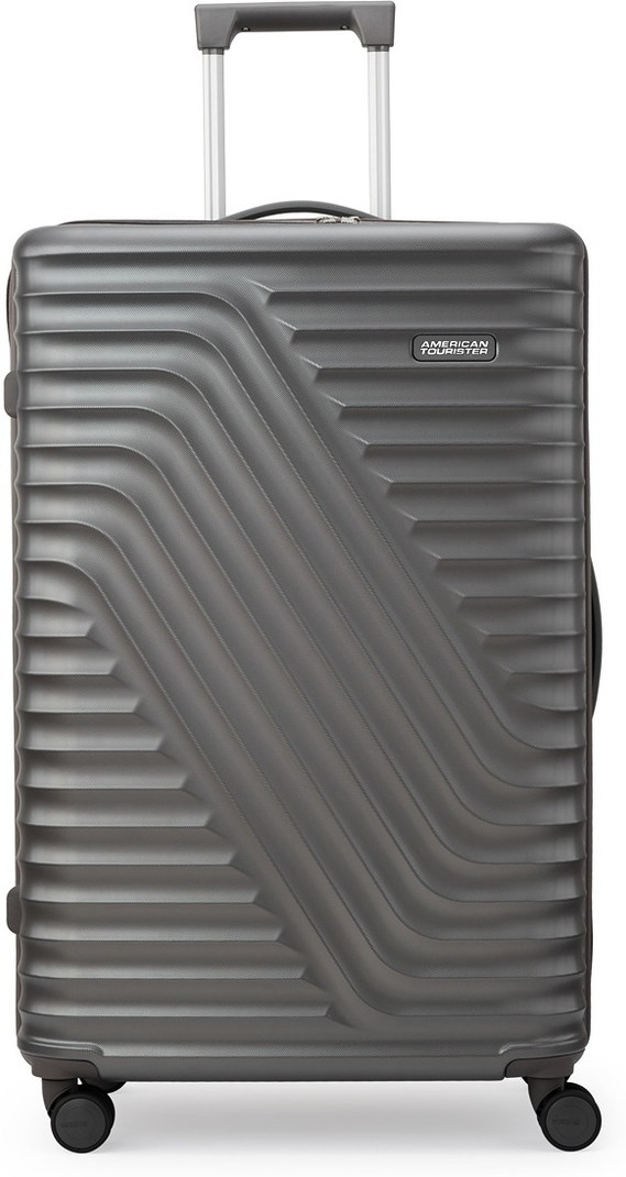 American Tourister AMERICAN TOURISTER Large Check-in Suitcase (77 cm) 8 Wheels - TRAVIX - Grey