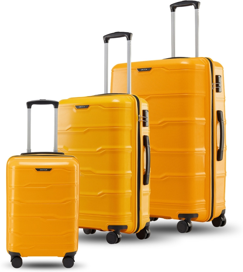 Snitch Snitch Hard Body Set of 3 Luggage 8 Wheels - Vector