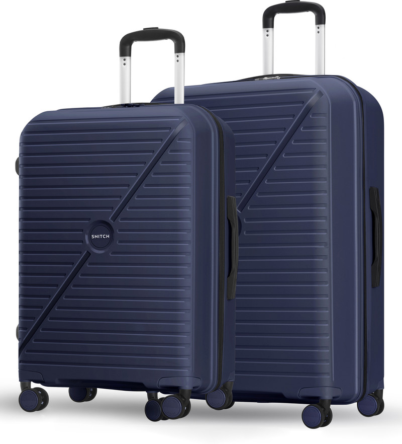 Snitch Snitch Hard Body Set of 2 Luggage 8 Wheels - Zoom
