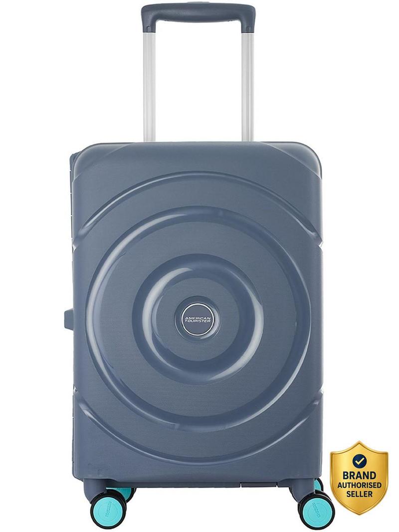 AMERICAN TOURISTER Medium Check-in Suitcase (68 cm) 8 Wheels - Circurity+ Polypropylene Medium Check-In Trolley Bag with 3 Point TSA Lock - Teal