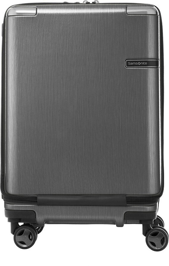 Samsonite SAMSONITE Small Cabin Suitcase (55 cm) 4 Wheels - SAM EVOA SP5520 F.PKT-BRSD BK - Black