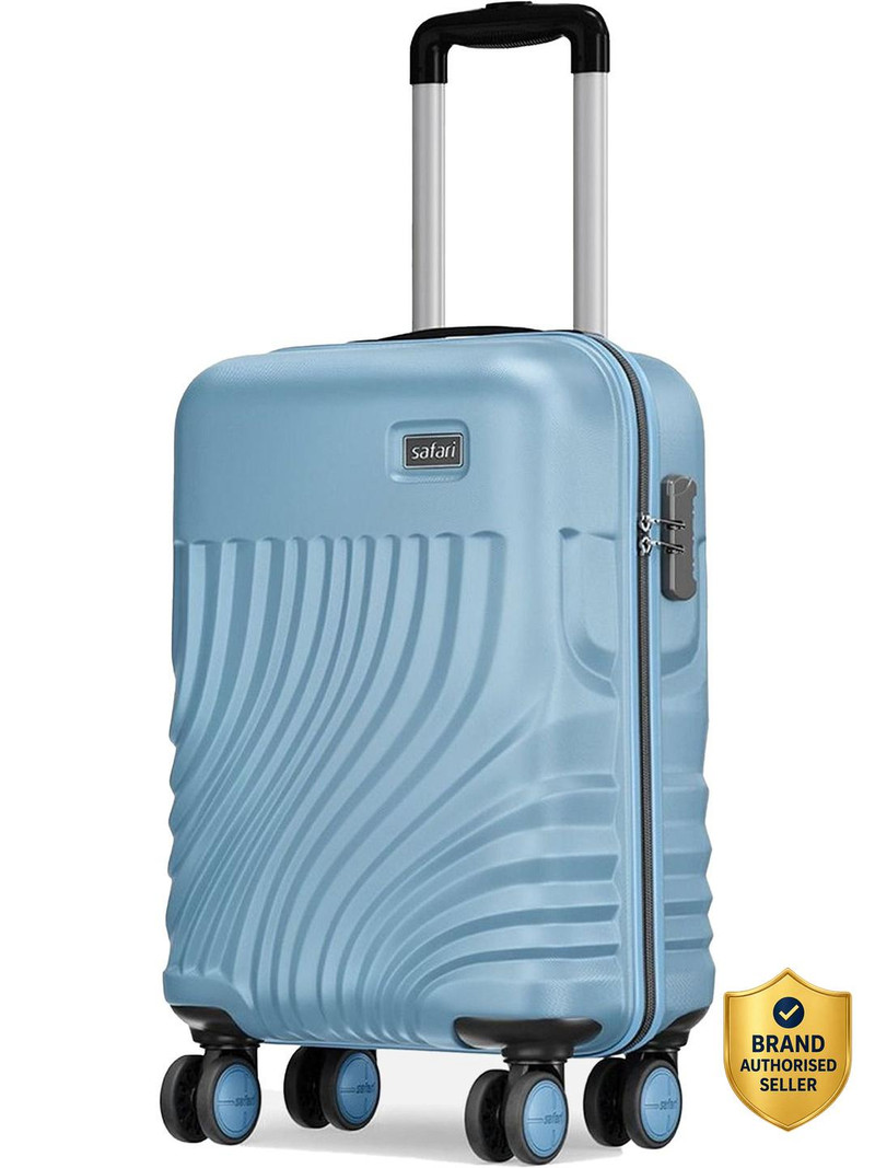 SAFARI Small Cabin Suitcase (55 cm) 8 Wheels - KEPLAR 55 - Blue