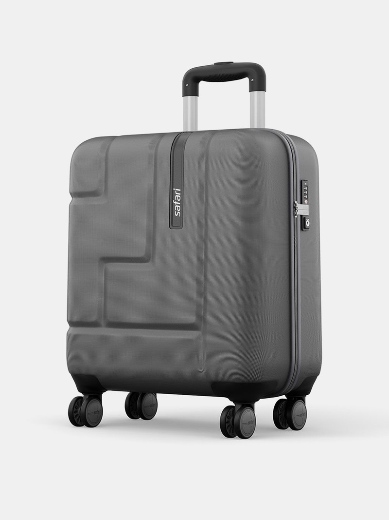 Safari SAFARI Small Overnighter & Briefcase (49 cm) 8 Wheels - Aviator - Grey