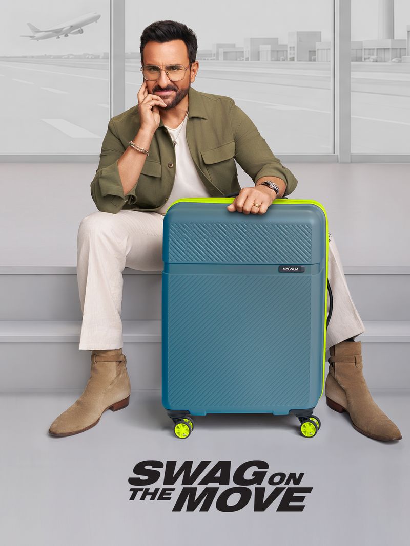 Magnum by Safari Magnum Fury 66 Blue 4-Wheel Suitcase 66 cm - Image 4