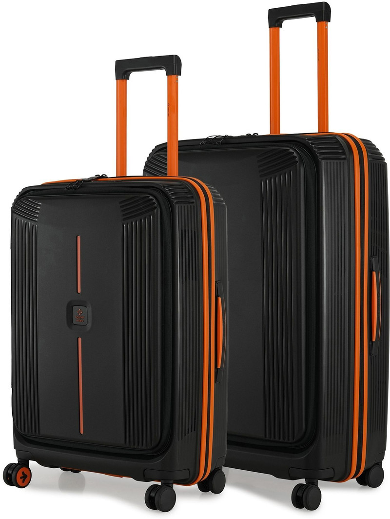 Nasher Miles NASHER MILES Alexandria TSA Lock Hard-Sided Polypropylene Luggage Trolley Bag (65&75Cm) Check-in Suitcase 8 Wheels - 28 inch