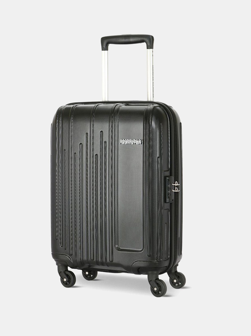 American Tourister AMERICAN TOURISTER Small Cabin Suitcase (56 cm) 4 Wheels - Combination Lock-Hamilton - Black