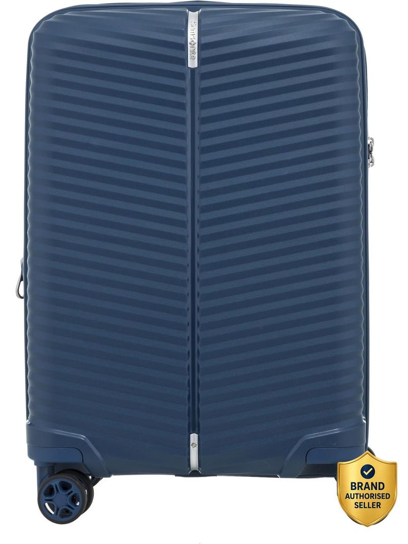 Samsonite SAMSONITE SAM VARRO SP55/20 EXP-P. BLUE Expandable Cabin Suitcase 8 Wheels - 22 inch