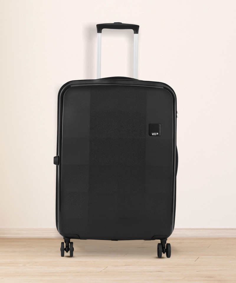 VIP VIP Hard Body Set of 3 Luggage 8 Wheels - Rigel 3P Set (Cabin+Medium+Large) - Trolley Bag - Trolley Bag - Black